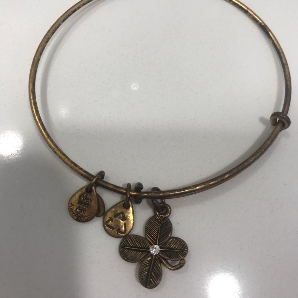 🍀Alex&Ani 4Leaf Clover Bangle SPECIAL OFFER BELOW